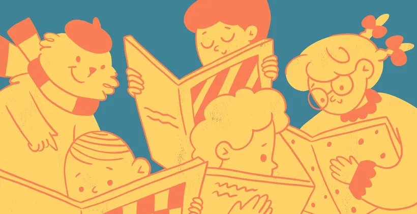 Рисунок - подборка детских журналов Заглавная