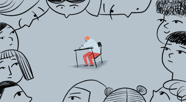 Рисунок - дети травля буллинг школа